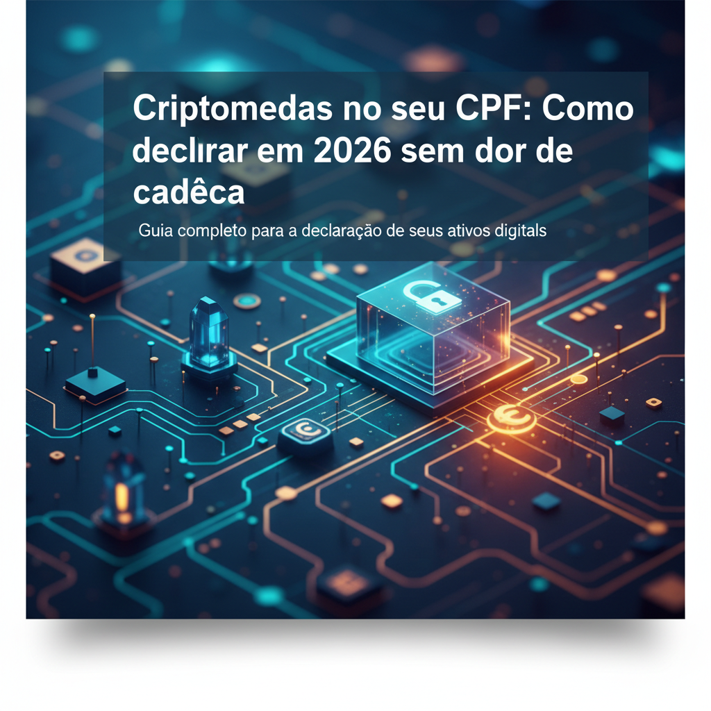 Criptomoedas no seu CPF: Como declarar em 2026 sem dor de cabeça