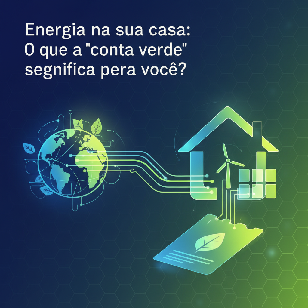 Energia na sua casa: O que a 'conta verde' significa para você?