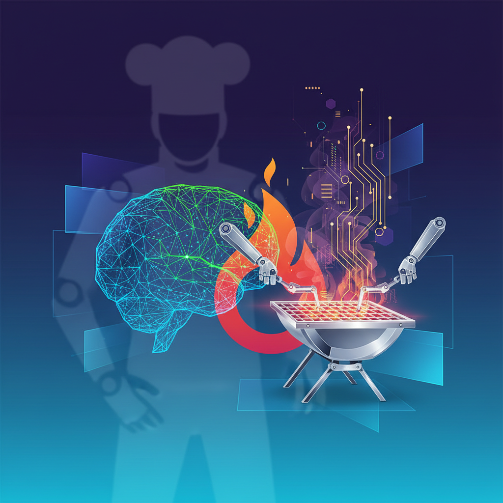 IA no churrasco: O robô que vai acabar com o seu sufoco na brasa?