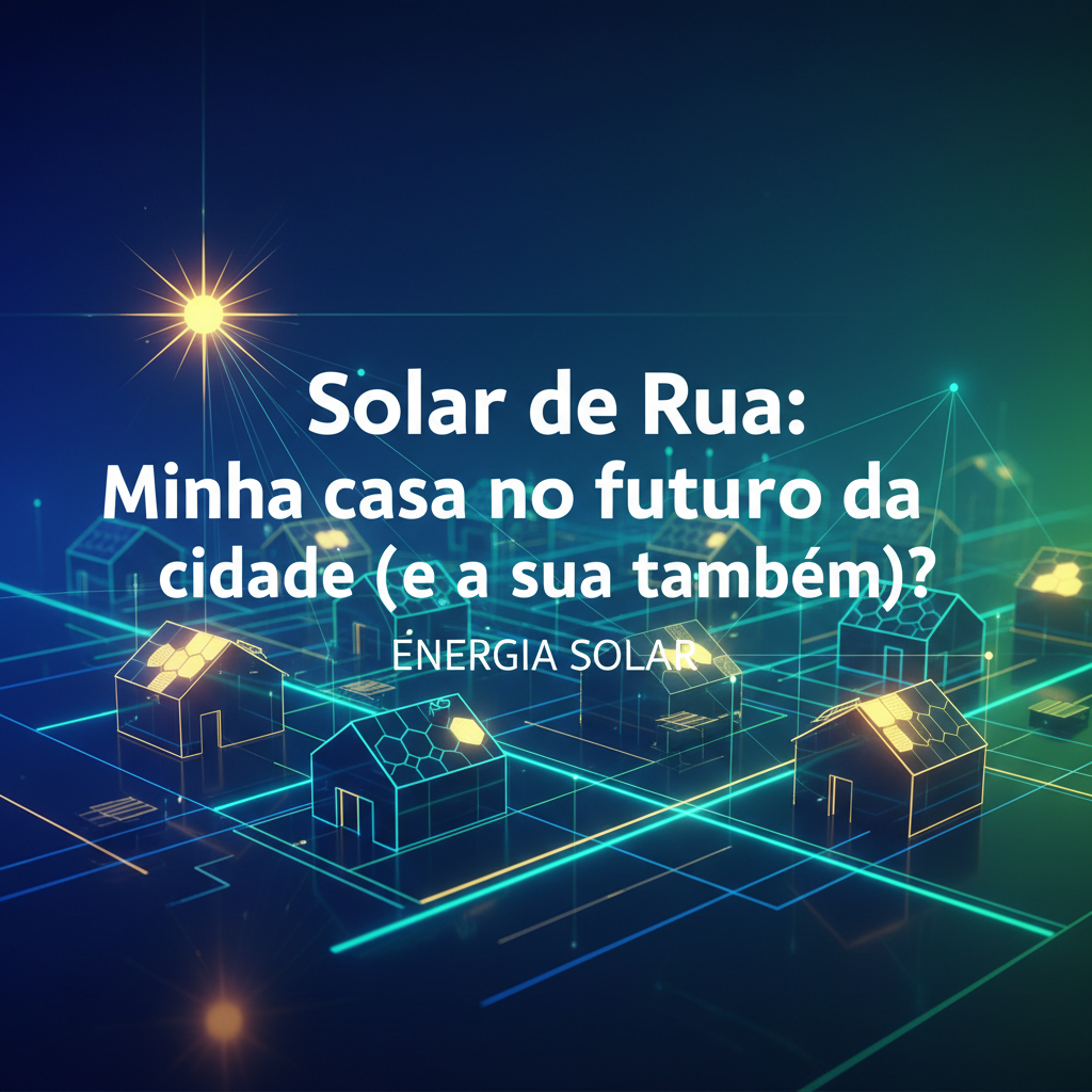 Solar de Rua: Minha casa no futuro da cidade (e a sua também)?