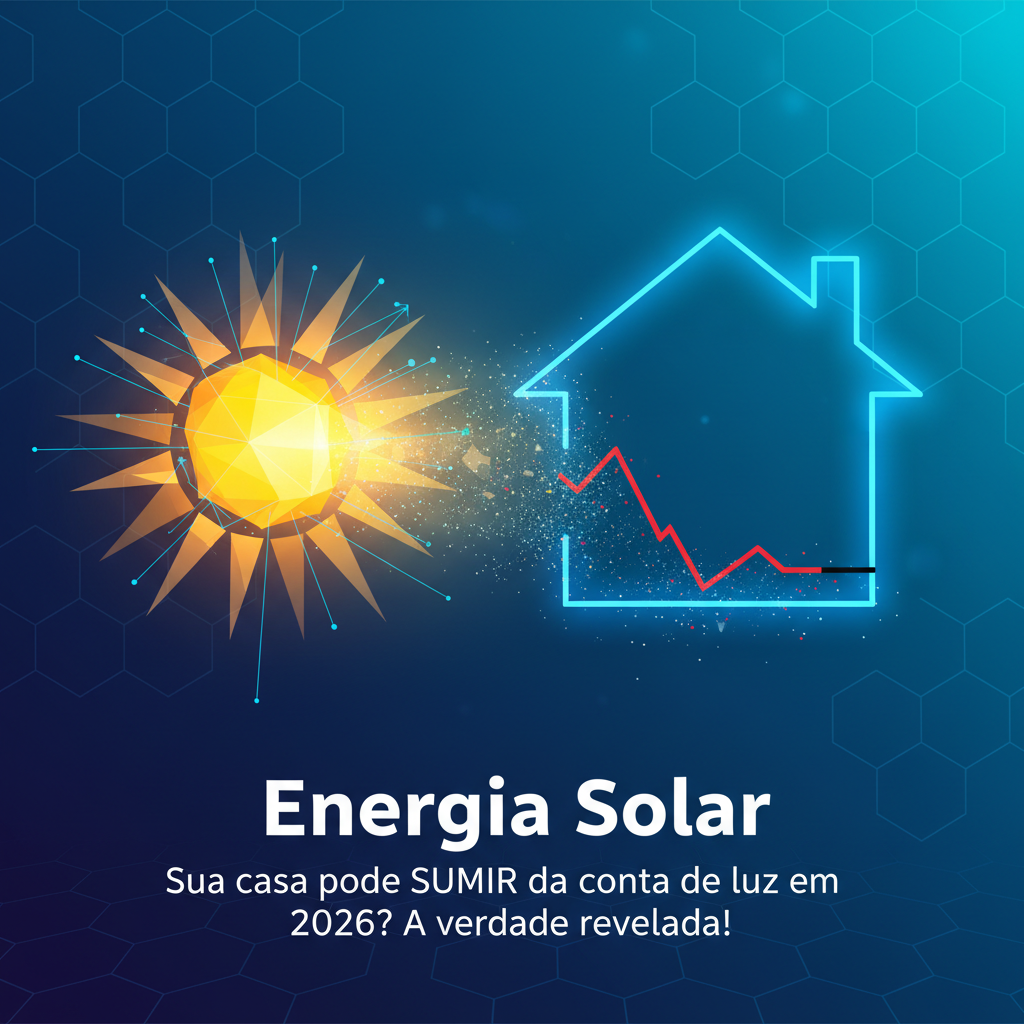 Energia Solar: Sua casa pode SUMIR da conta de luz em 2026? A verdade revelada!