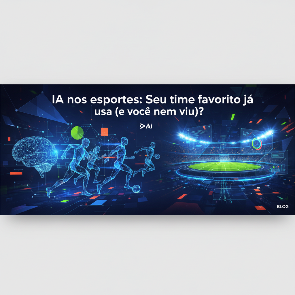 IA nos esportes: Seu time favorito já usa (e você nem viu)?